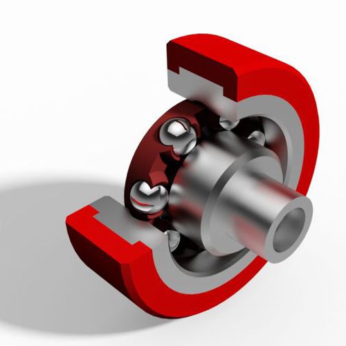 Роликовый подшипник - KLY - AKT GmbH - радиальный / из стали / из пластика