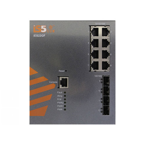 Управляемый коммутатор Ethernet - iES22GF - iS5 Communications - 20 портов / Gigabit Ethernet / SFP+