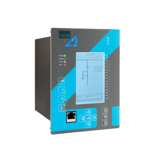 Защитное реле замыкания на землю - AQ-F205 - Arcteq Relays Ltd - тока перегрузки / трехфазовое / для фидера