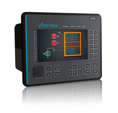 Защитное реле напряжения - AQ-F255 - Arcteq Relays Ltd - трехфазовое / для фидера / IEC