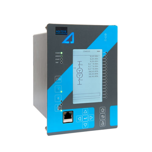 Защитное реле замыкания на землю - AQ-T216 - Arcteq Relays Ltd - тока перегрузки / трехфазовое / для электрического двигателя