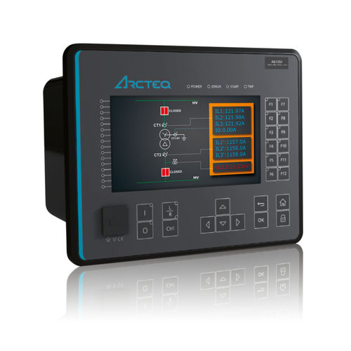 Защитное реле напряжения - AQ-T257 - Arcteq Relays Ltd - тока / трехфазовое / IEC