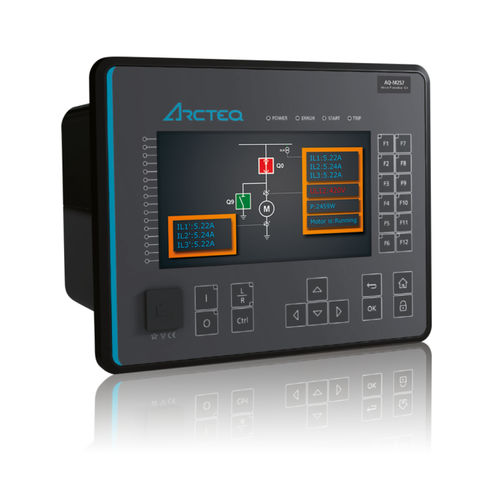 Термическое защитное реле - AQ-M257 - Arcteq Relays Ltd - трехфазовое / для электрического двигателя / IEC