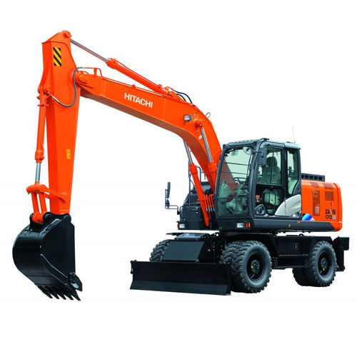 Промежуточный экскаватор - ZX170W-5A - HITACHI Construction Machinery - на колесах / дизельный / для строительной площадки