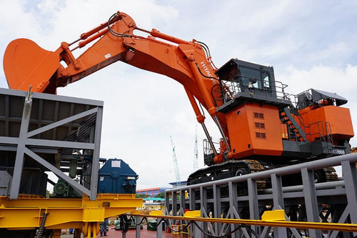 Дизельный землесосный снаряд - EX series - HITACHI Construction Machinery