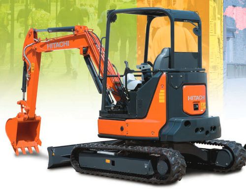 Экскаватор мини - ZX38U-5A - HITACHI Construction Machinery - гусеничный / Tier 2 / для строительной площадки