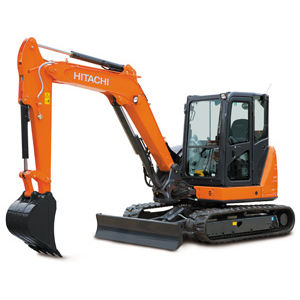 Малогабаритный экскаватор - ZX65USB-5A - HITACHI Construction Machinery - гусеничный / Tier 4 Interim / для строительной площадки