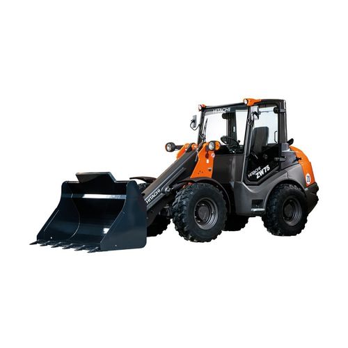 Погрузчик на колесах - ZW75-6 - HITACHI Construction Machinery - шарнирный / для строительства