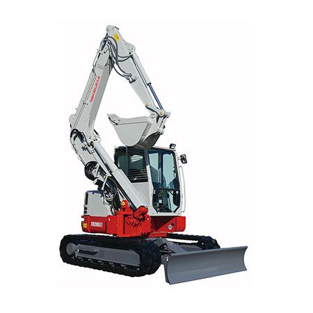 Экскаватор мини - TB257FR - TAKEUCHI - гусеничный / дизельный