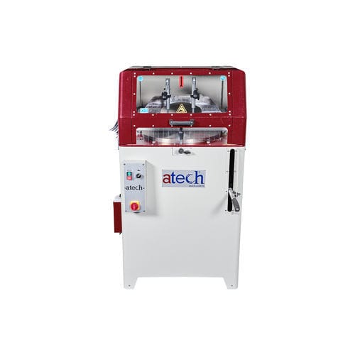 Торцовочная пила - M-450 - ATECH MACHINE - вертикальная / для алюминия / по дереву