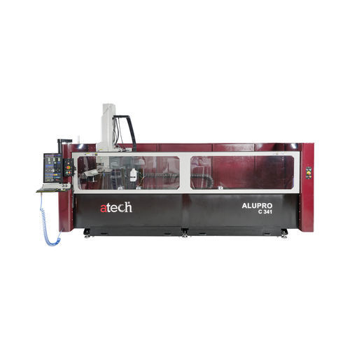 Обрабатывающий центр ЧПУ 10 осей - AluPro-C341 - ATECH MACHINE - вертикальный / для ПВХ / для алюминия