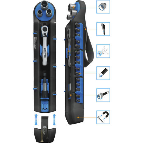 Набор насадок для отвертки Torx - Bitcommander - KIRCHHOFF WITTE GmbH - Phillips / Pozidriv / для болта с квадратной головкой