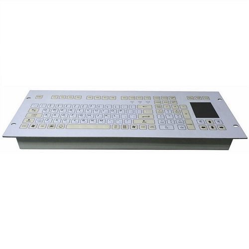 Встраиваемая клавиатура - CK-ME483188-TP - Clickin Industrial Co., Ltd. - мембранная / с сенсорной панелью / с мышью