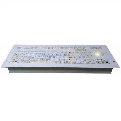 Встраиваемая клавиатура - CK-ME483188-50TB - Clickin Industrial Co., Ltd. - мембранная / с трекболом / с мышью