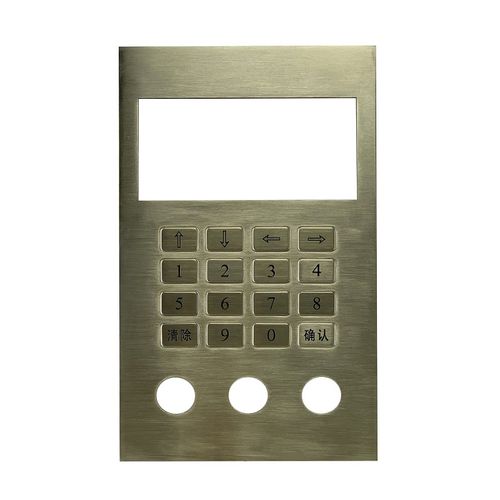Цифровая клавиатура 16 клавиш - CK-KE3IN1 - Clickin Industrial Co., Ltd. - встраиваемая / из нержавеющей стали / IP66