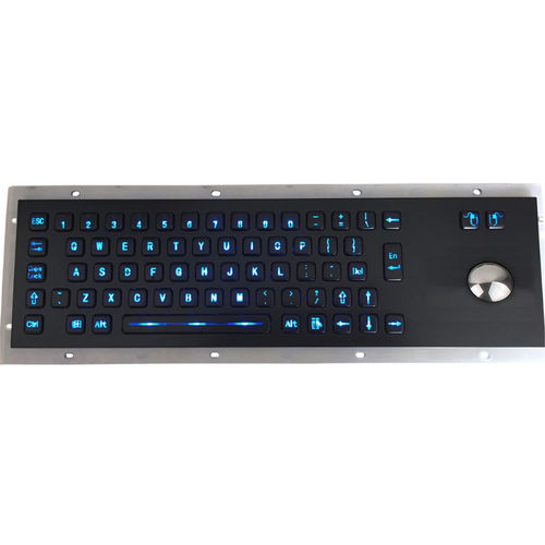 Встраиваемая клавиатура - CK-KB392110-38TBKL - Clickin Industrial Co., Ltd. - с механическими клавишами / с трекболом / с мышью