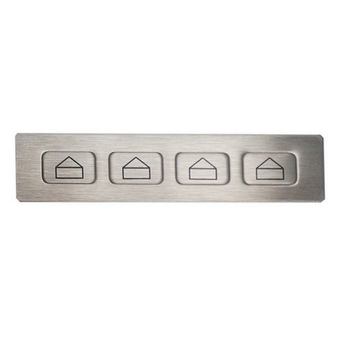 Цифровая клавиатура 4 клавиши - CK-FU11627 - Clickin Industrial Co., Ltd. - встраиваемая / из нержавеющей стали / антивандальная