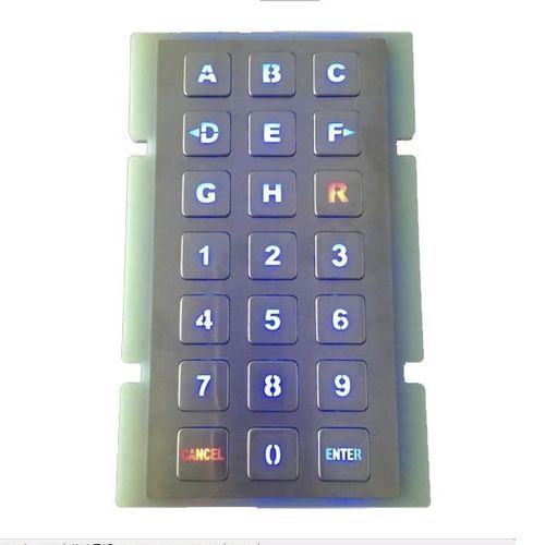 Цифровая клавиатура 21 клавиша - CK-KE237123-BL - Clickin Industrial Co., Ltd. - встраиваемая / из нержавеющей стали / антивандальная