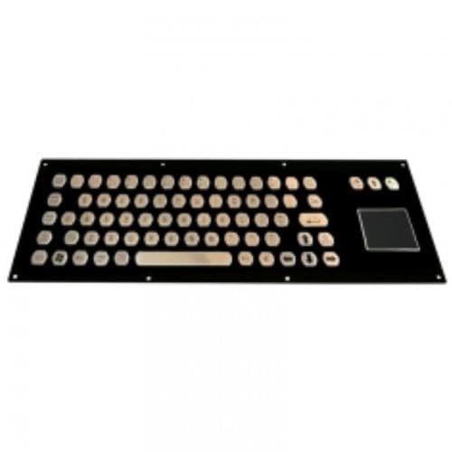 Встраиваемая клавиатура - CK-KB13IN1-TP - Clickin Industrial Co., Ltd. - с механическими клавишами / с сенсорной панелью / промышленная