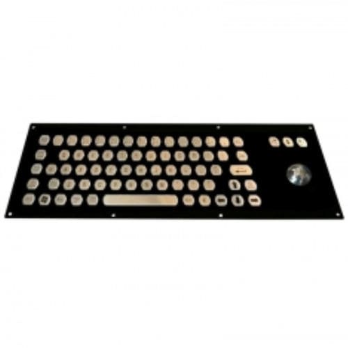 Встраиваемая клавиатура - CK-KB13IN1-38TB - Clickin Industrial Co., Ltd. - с механическими клавишами / с трекболом / из нержавеющей стали