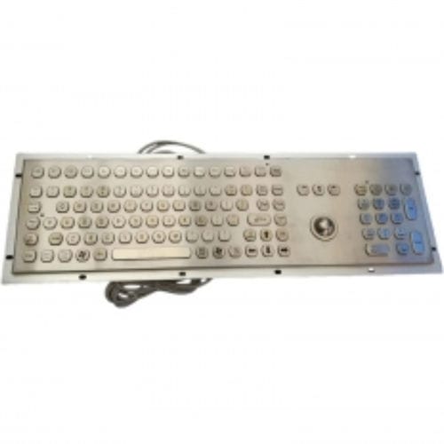 Встраиваемая клавиатура - CK-KB478135-25TB - Clickin Industrial Co., Ltd. - с механическими клавишами / с трекболом / промышленная
