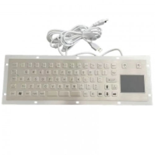 Встраиваемая клавиатура - CK-KB370110-TP-R01 - Clickin Industrial Co., Ltd. - с механическими клавишами / с сенсорной панелью / для промышленности