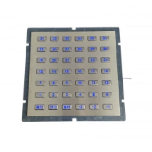 Цифровая клавиатура 42 клавиши - CK-KE3IN1 - Clickin Industrial Co., Ltd. - встраиваемая / из матовой нержавеющей стали / из нержавеющей стали