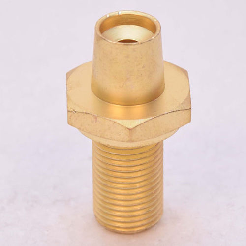 Соединитель для передачи данных - Paani Precision Products LLP - шестиугольный / наружная резьба / из латуни