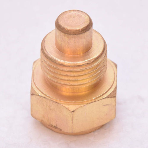 Пробка остановка - Paani Precision Products LLP - с шестигранной головкой / наружная резьба / из латуни
