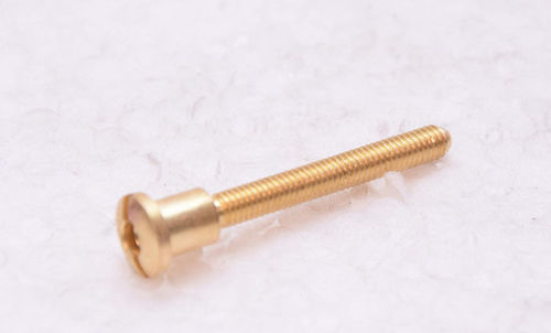 Винт с выпуклой цилиндрической головкой - Paani Precision Products LLP - с внутренним шестигранником / с разрезом / из латуни