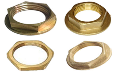 Шестиугольная контргайка - Paani Precision Products LLP - корончатая / плоская / из латуни