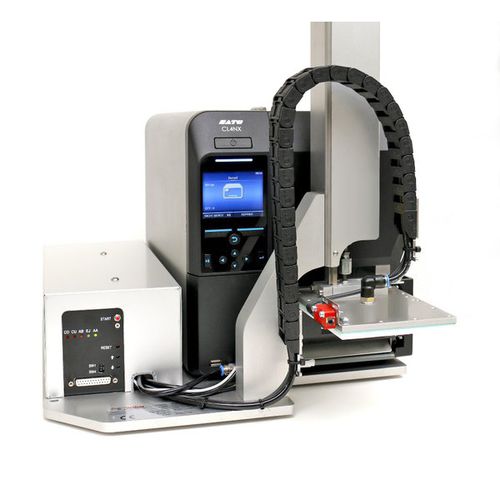 Автоматический принтер-аппликатор этикеток - Legi-Air 2050 - Weber Marking Systems - полуавтоматический / самоклеящийся / для наклеивания на верхнюю часть