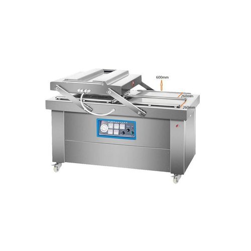 Вакуумная упаковочная машина - DZ600/4S - Shandong Kangbeite Food Packaging Machinery Co., Ltd. - полуавтоматическая / с двойной камерой / для продуктов питания