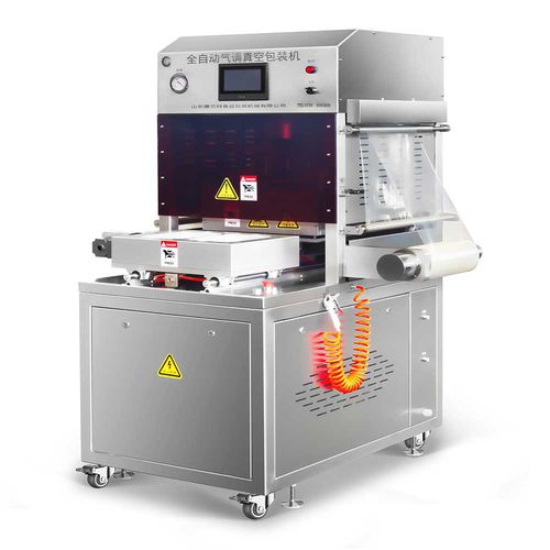Оберточная машина с MAP - KBT-450/1S - Shandong Kangbeite Food Packaging Machinery Co., Ltd. - автоматическая / для сельского хозяйства и пищевой промышленности / для фармацевтической промышленности