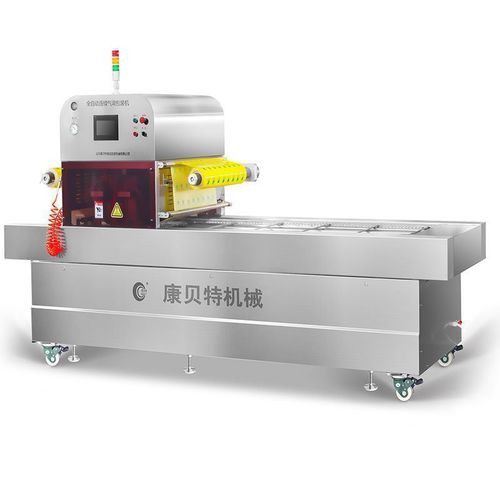 Оберточная машина с MAP - KBT-1000 - Shandong Kangbeite Food Packaging Machinery Co., Ltd. - автоматическая / для сельского хозяйства и пищевой промышленности / для лотков
