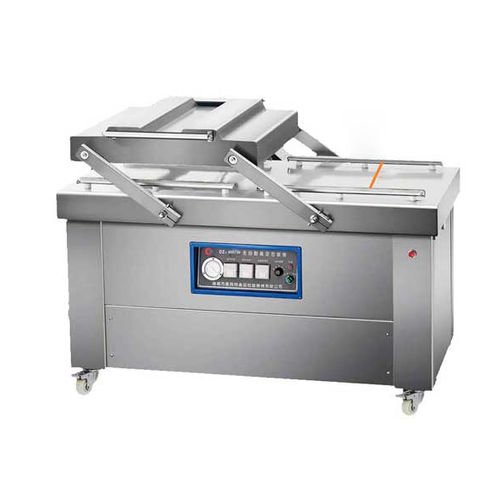 Вакуумная упаковочная машина - DZ500/2S - Shandong Kangbeite Food Packaging Machinery Co., Ltd. - полуавтоматическая / с двойной камерой / для продуктов питания