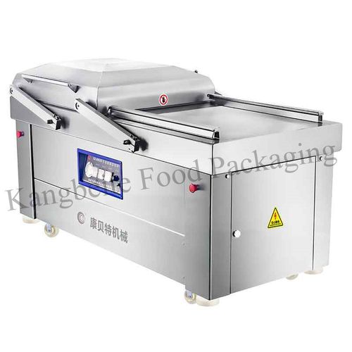 Вакуумная упаковочная машина - DZ600/2S - Shandong Kangbeite Food Packaging Machinery Co., Ltd. - полуавтоматическая / с двойной камерой / для продуктов питания