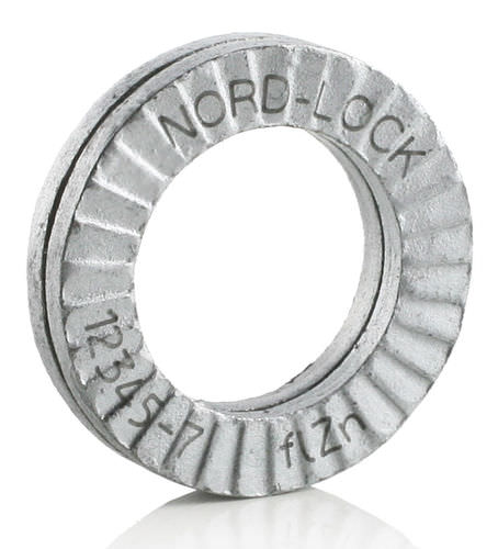 Шайба для безопасности - NL series - Nord-Lock International AB - самоблокирующаяся / круглая / из стали