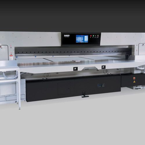 Станок для резки с гильотинными ножницами - SABER® X-15 Plus - Papercutters - для бумаги / трехфазовый / большой формат