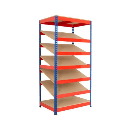 Стеллаж склад для хранения - KANBAN  - Ancostorage - модульный / для установки на мебели / регулируемый
