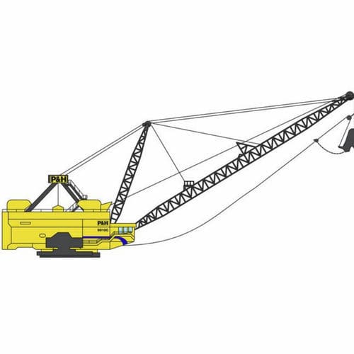 Тяжелый экскаватор - 9010C - Komatsu Construction and Mining Equipment - гусеничный / дизельный
