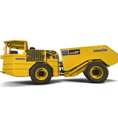 Грузовой автомобиль для большой нагрузки - HX07 - Komatsu Construction and Mining Equipment - для подземных работ / для технического обслуживания
