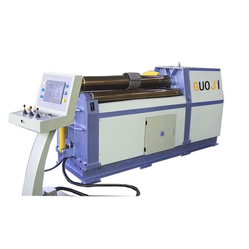 Гибочная машина с 4 роликами - GJW12H-8X2000 - Nantong Guoji Machinery Equipment Co.,Ltd. - гидравлическая / автоматическая / с портативной панелью управления