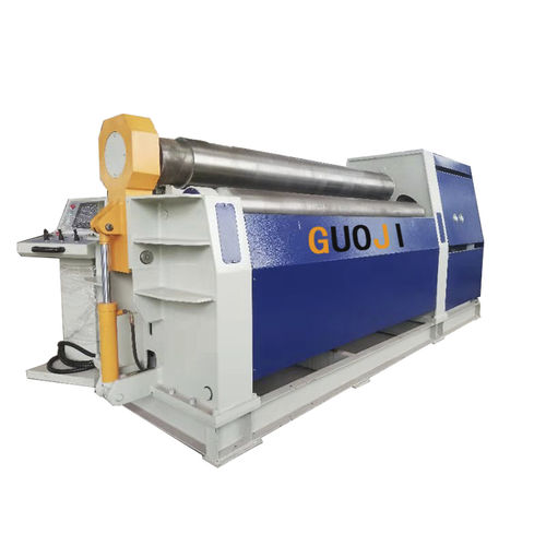 Гибочная машина с 4 роликами - GJW12H-10X2500 - Nantong Guoji Machinery Equipment Co.,Ltd. - гидравлическая / автоматическая / с портативной панелью управления