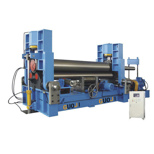 Гибочная машина с 3 роликами - GJW11S-35X3000 - Nantong Guoji Machinery Equipment Co.,Ltd. - гидравлическая / автоматическая / с портативной панелью управления