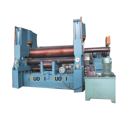 Гибочная машина с 3 роликами - GJW11S-100X2500 - Nantong Guoji Machinery Equipment Co.,Ltd. - гидравлическая / автоматическая / с портативной панелью управления