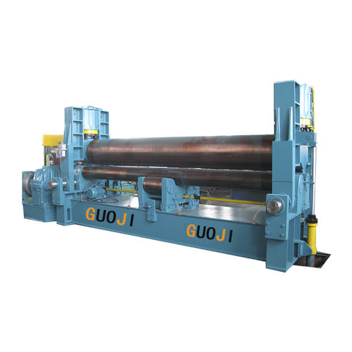 Гибочная машина с 3 роликами - GJW11S-25X4000 - Nantong Guoji Machinery Equipment Co.,Ltd. - гидравлическая / с портативной панелью управления