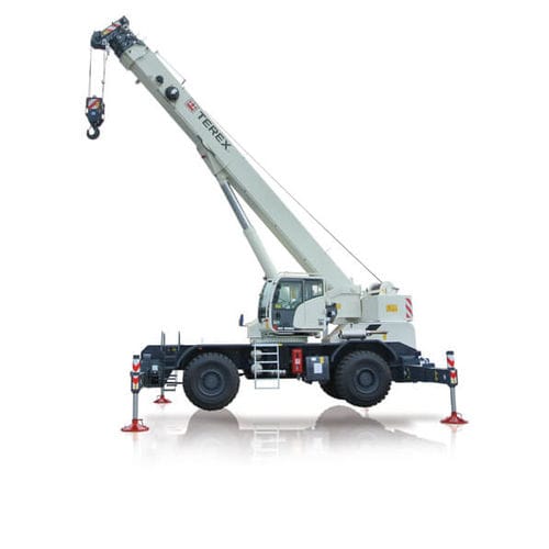 Мобильный башенный кран - RT 1080 - TEREX CRANES - телескопический / для строительства / для труднопроходимых участков местности