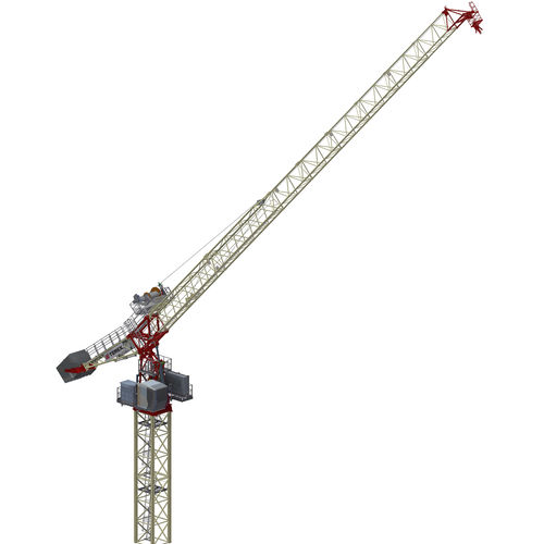 Гидравлический башенный кран - CTLH 192-12 - TEREX CRANES - фиксированный / с подъемной стрелой / башенный