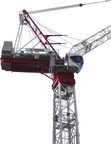 Фиксированный башенный кран - CTL 260A-18 - TEREX CRANES - с подъемной стрелой / башенный / для строительства